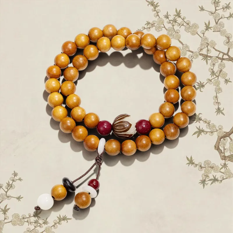 JINGCHENGGOU Peachwood Bracelets Unisex-1