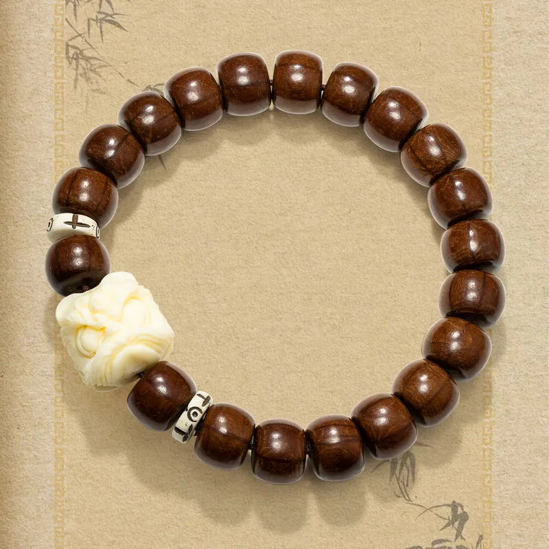 JINGCHENGGOU Zabelia Biflora Bracelets Unisex-2