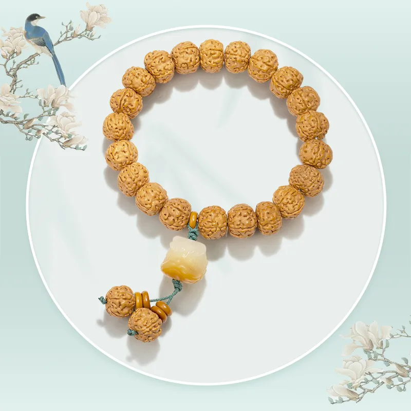 JINGCHENGGOU King Kong Bodhi Seeds Bodhi Root Bracelets Unisex-3