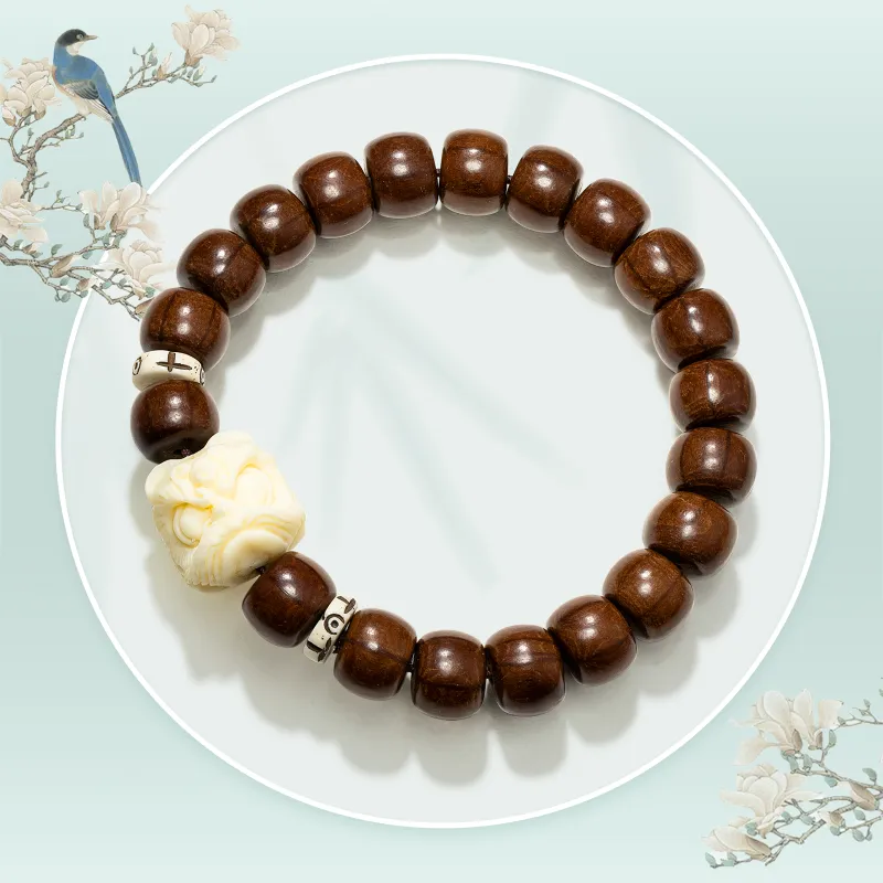 JINGCHENGGOU Zabelia Biflora Bracelets Unisex-3