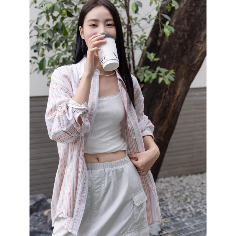 SLEEP AT 11 Shirts Women's Stripes-3
