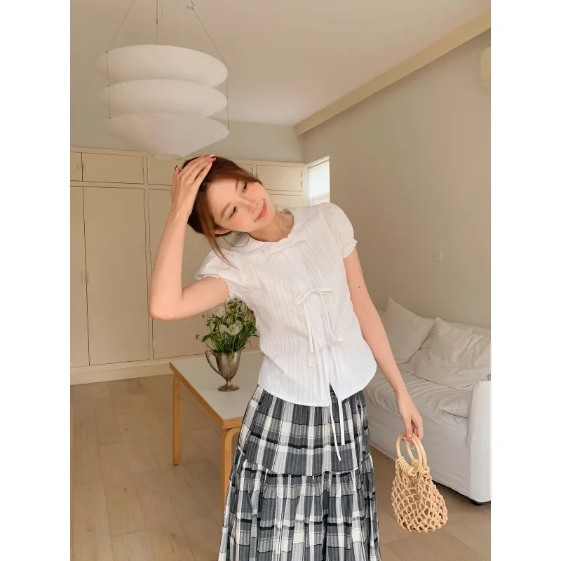 SLEEP AT 11 Puff Sleeve T Shirt Women's-2