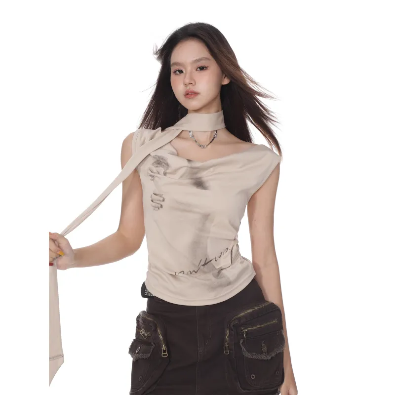 SLEEP AT 11 T Shirts Women's Khaki-2