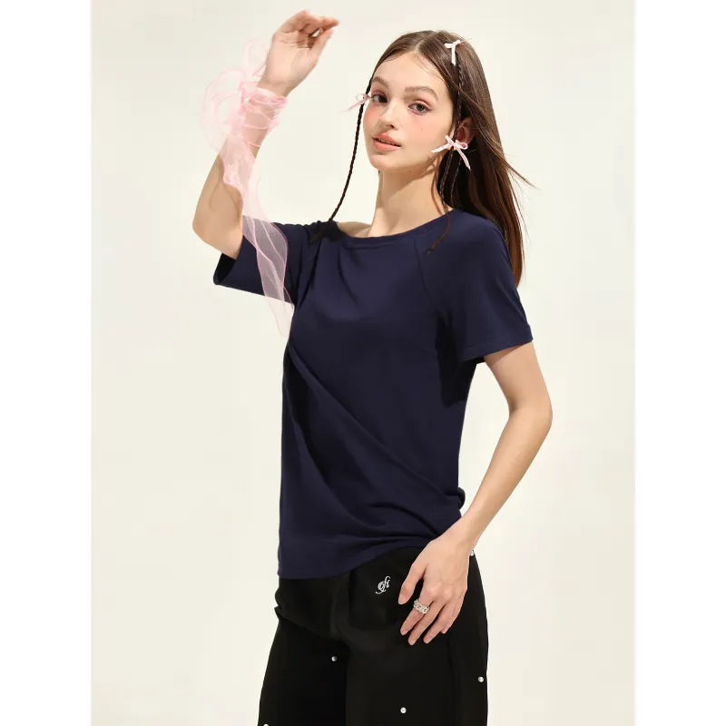 SLEEP AT 11 Raglan Sleeve T Shirt Women's-9