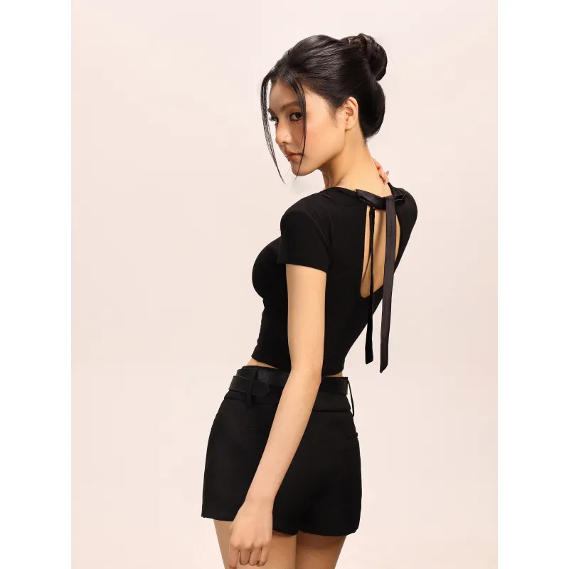 SLEEP AT 11 T Shirts Women's Black-5
