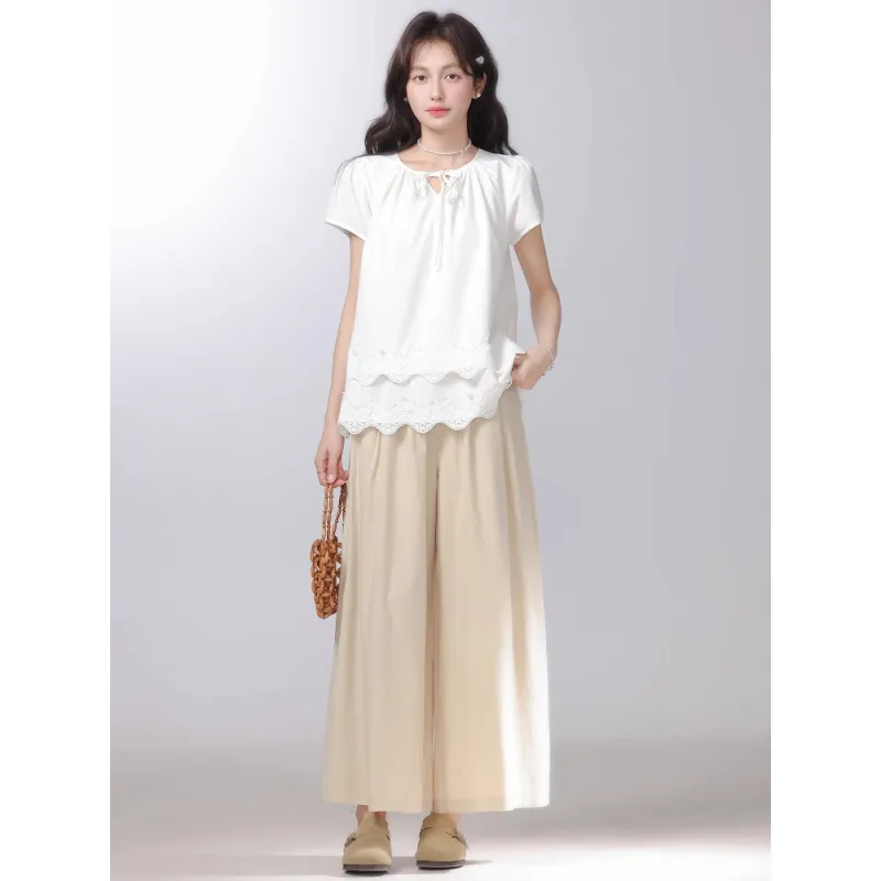 SLEEP AT 11 T Shirts Women's White-5