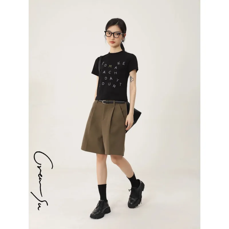 SLEEP AT 11 T Shirts Women's Black-3