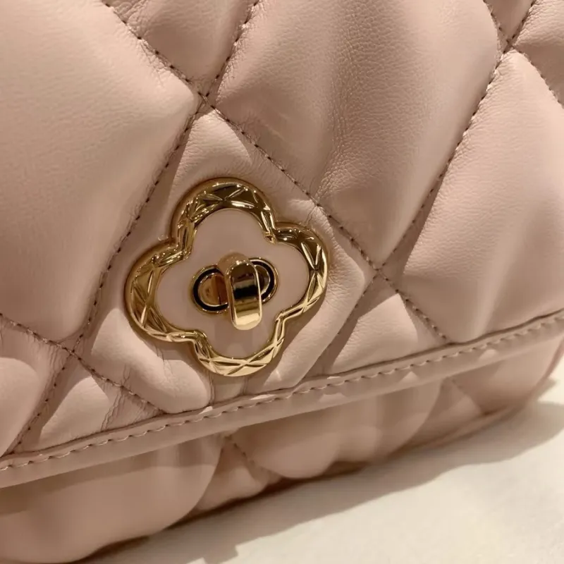 OTA PU Crossbody Bag, Shoulder Bag Women's Girly Pink-3