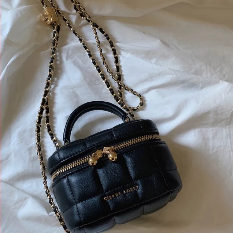 OTA PU Shoulder Bag, Crossbody Bag, Handbag Large Size Women's Black-1