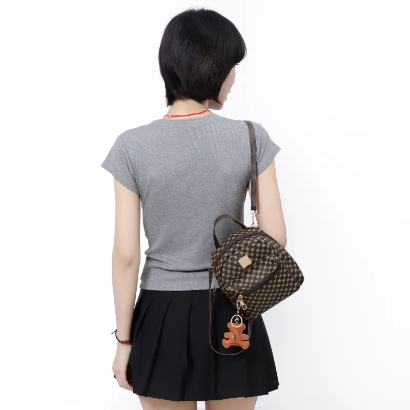 OTA PU Backpack Women's Multicolor-5