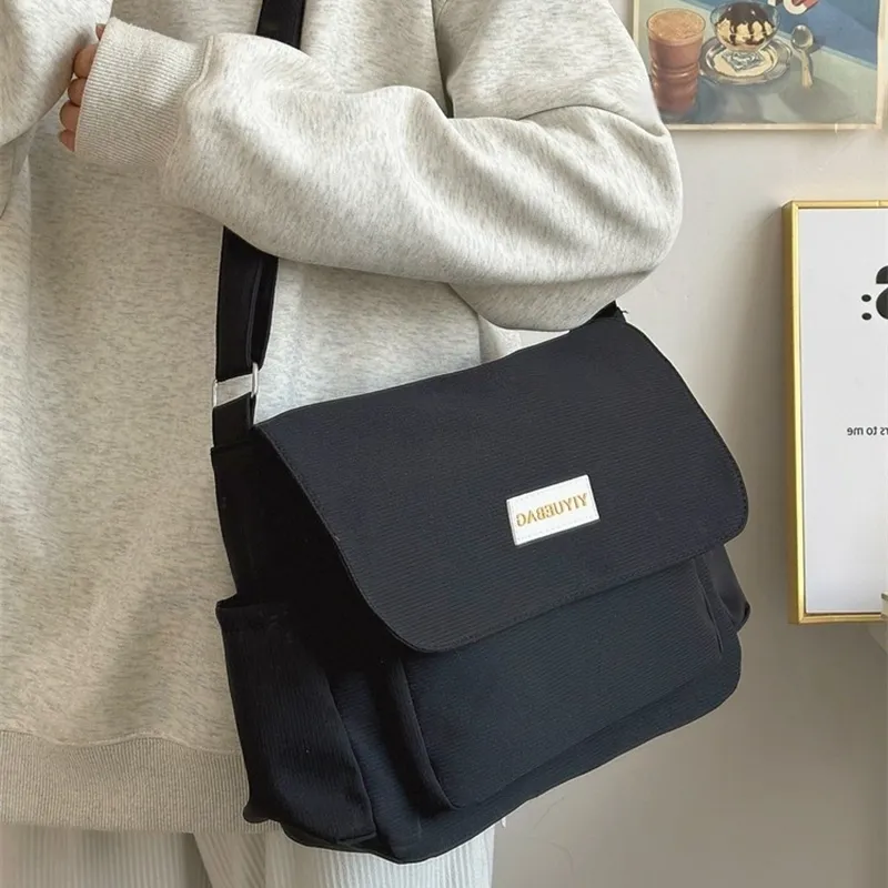 OTA Polyester Shoulder Bag Unisex Multicolor-9