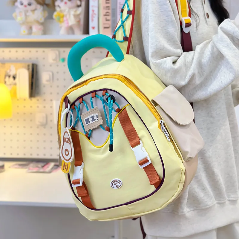 OTA Nylon Backpack Unisex Multicolor-1