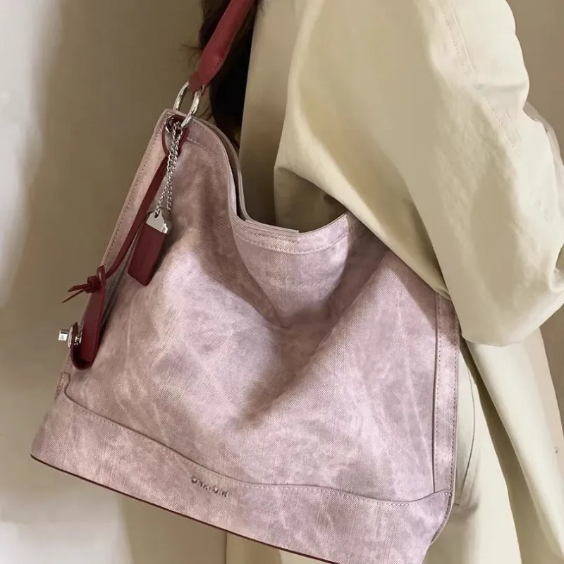 OTA Canvas Bag, Shoulder Bag Women's Rouge Pink-1