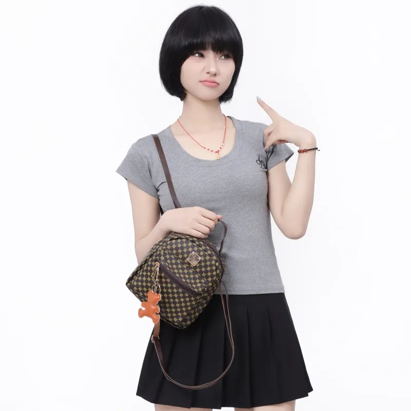 OTA PU Backpack Women's Multicolor-4