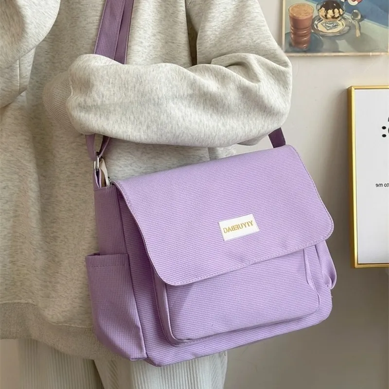 OTA Polyester Shoulder Bag Unisex Multicolor-7