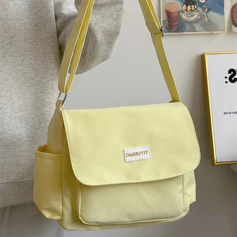 OTA Polyester Shoulder Bag Unisex Multicolor-3