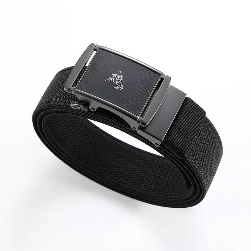 POLOMEISDO Nylon Braid Belt Unisex Width 3.8cm-2