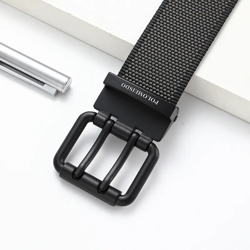 POLOMEISDO Nylon Belt Unisex Width 3.8cm-5