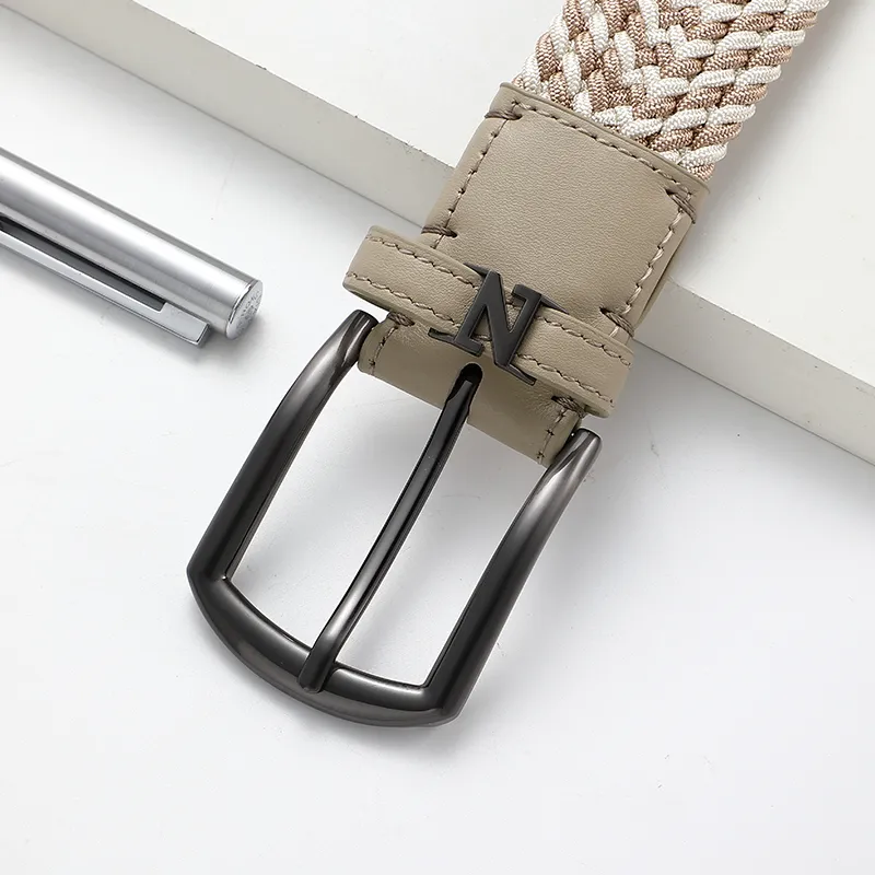 POLOMEISDO Polyester Belt Unisex Width 3.5CM-5