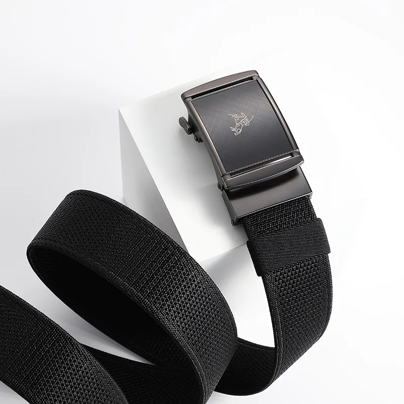 POLOMEISDO Nylon Braid Belt Unisex Width 3.8cm-6