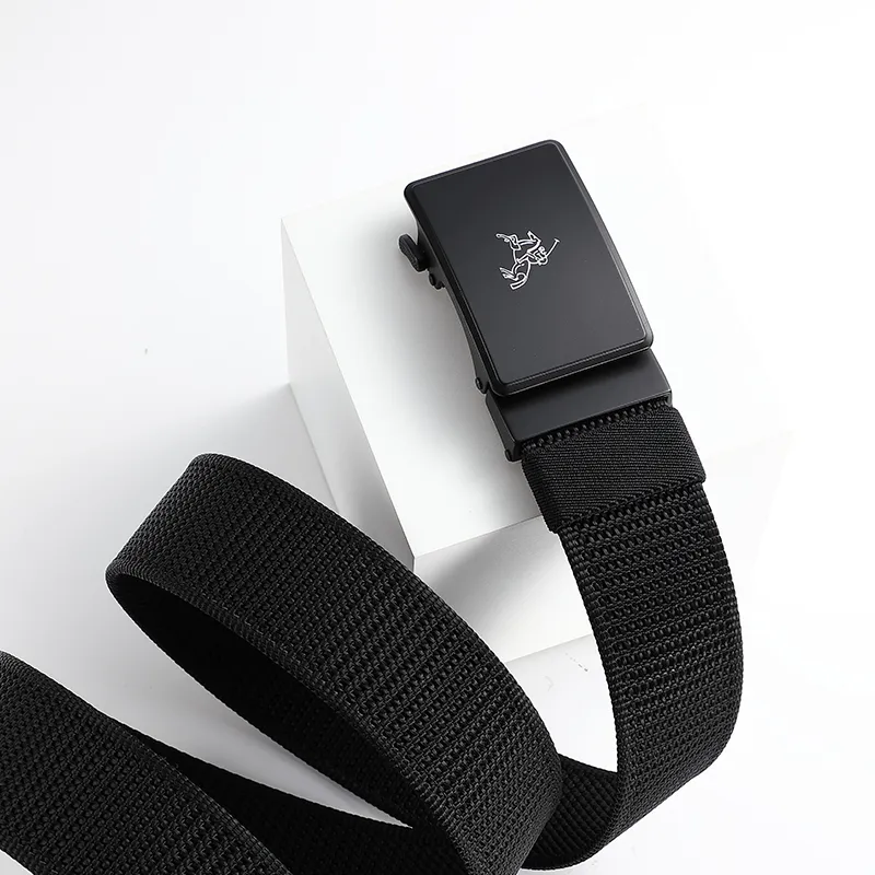 POLOMEISDO Nylon Belt Unisex Width  3.8cm-5