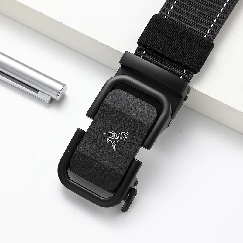 POLOMEISDO Nylon Belt Unisex Width  3.5cm-5