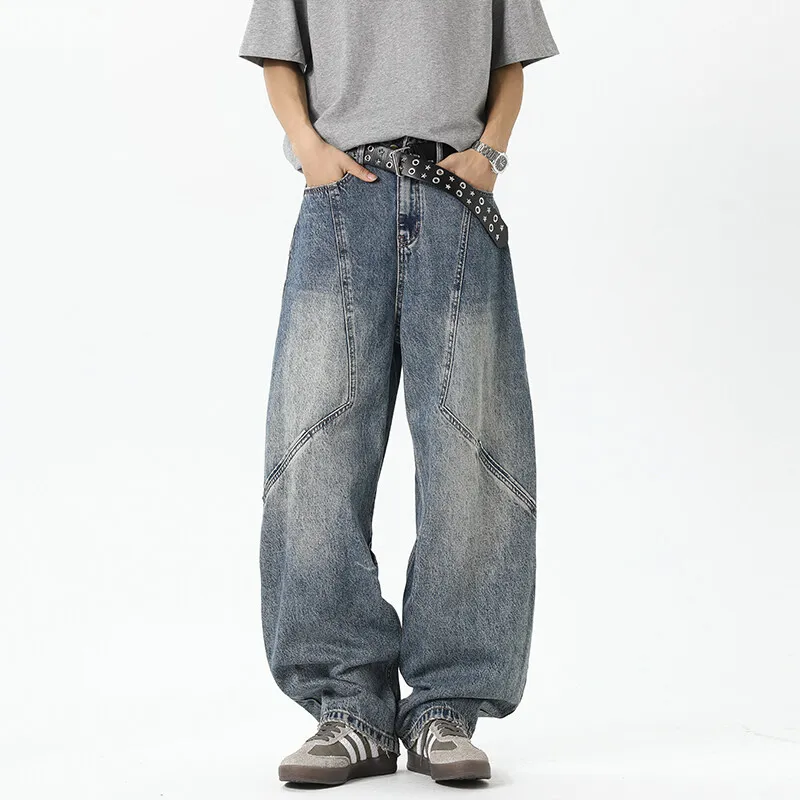 Humanism 1986 Jeans Unisex Washed Blue-2