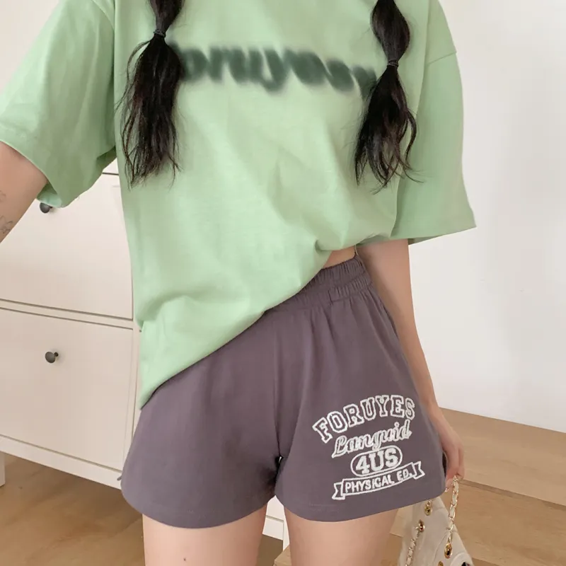 FORUYES Casual Shorts Women's-3