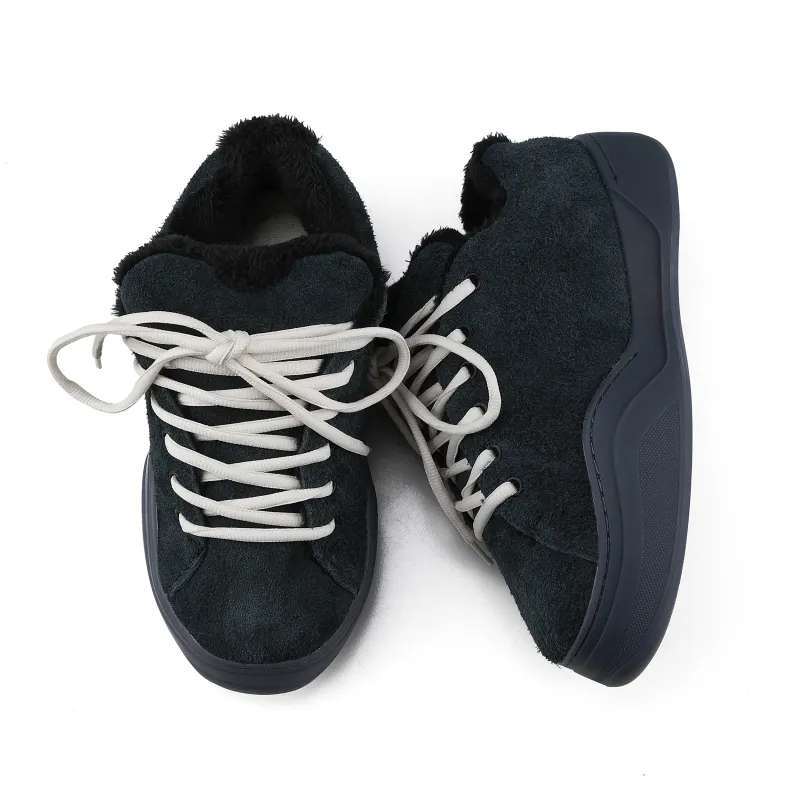 HANQIAORIJI Broken Cocoon Series Puffy Shoes Low Top Casual Shoes Unisex-11