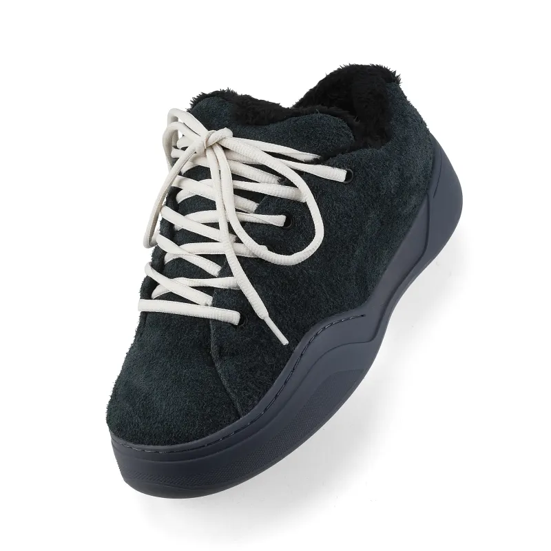 HANQIAORIJI Broken Cocoon Series Puffy Shoes Low Top Casual Shoes Unisex-9