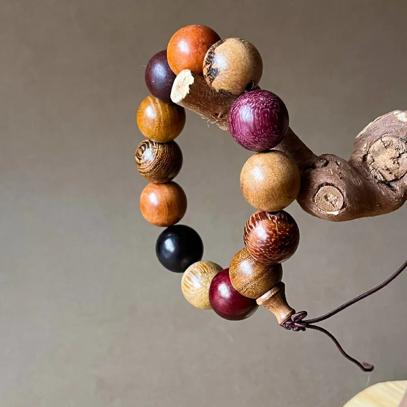 Bright Respect Green Sandalwood Bracelets Unisex-4
