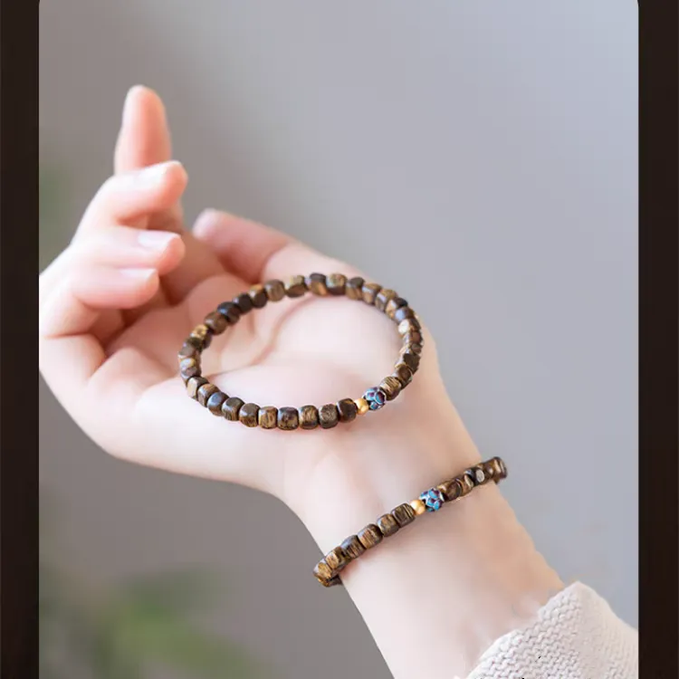 Bright Respect Agarwood Bracelets Unisex-5