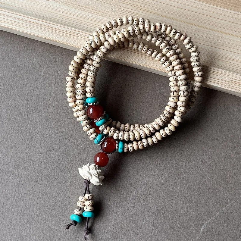 Bright Respect Star Moon Bodhi Seeds Bracelets Unisex-3