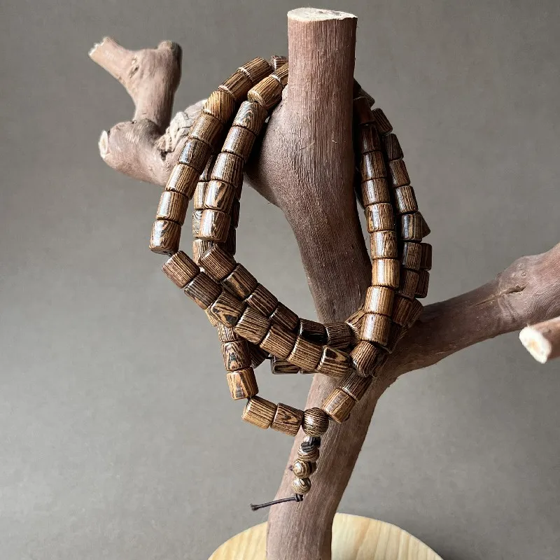 Bright Respect Ebony Wooden Bracelets Unisex-2