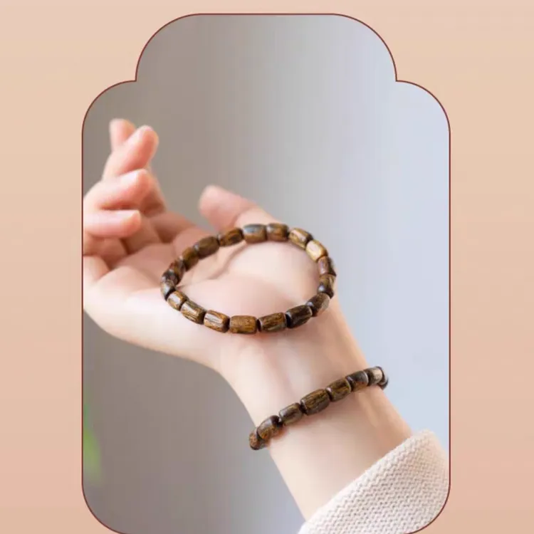 Bright Respect Agarwood Bracelets Unisex-5