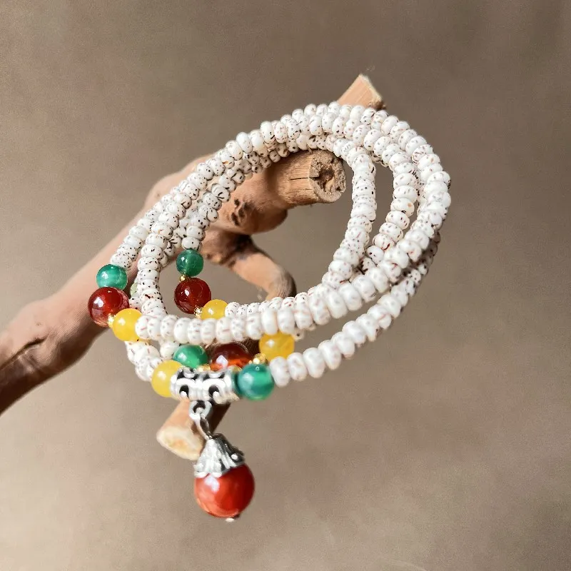 Bright Respect Star Moon Bodhi Seeds Bracelets Unisex-1