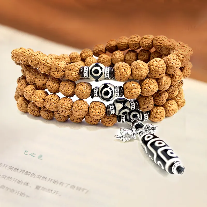 Kowloonko King Kong Bodhi Seeds Bracelets Unisex-3