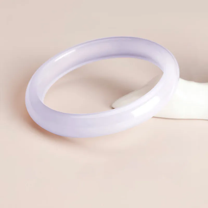 Kowloonko Glass Cat Eye Jade Bangles Women's-14