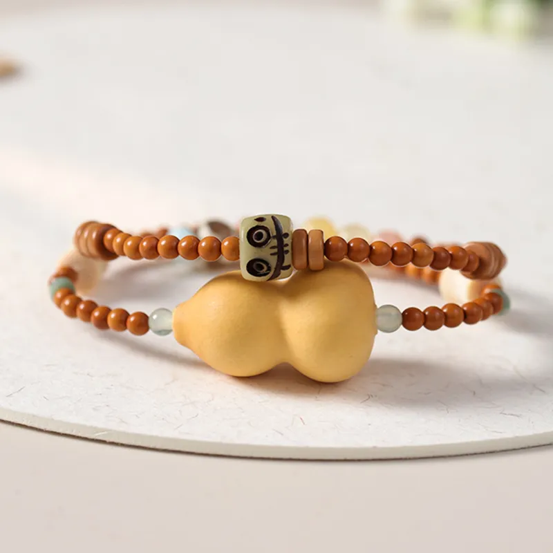 Kowloonko Olive Pit Bracelets Unisex-2