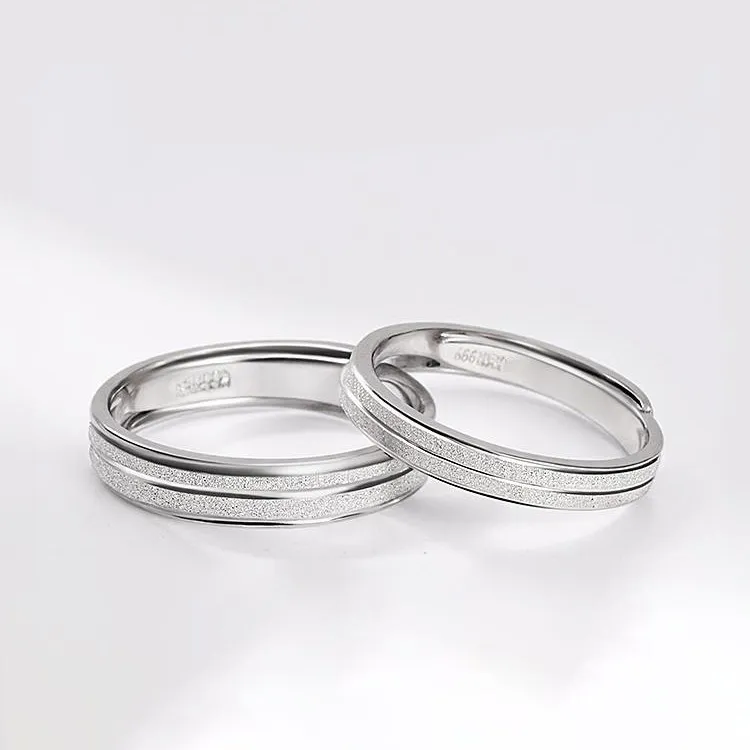 Kowloonko S999 Fine Silver Rings Unisex-3