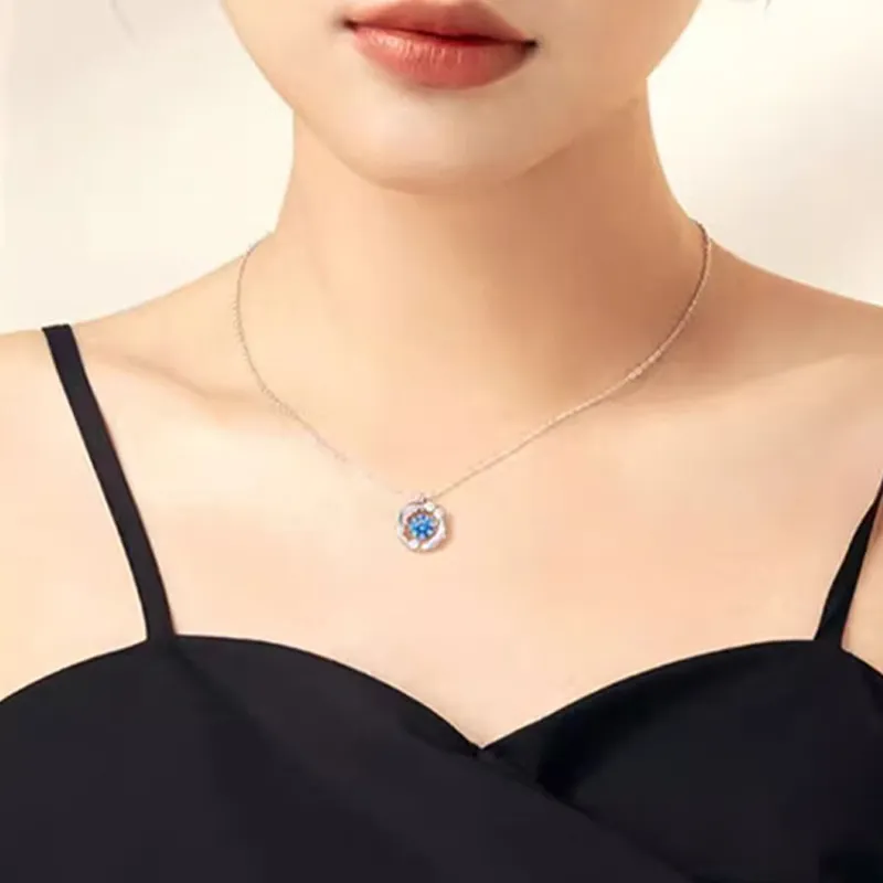Kowloonko Alloy Necklaces Women's-6