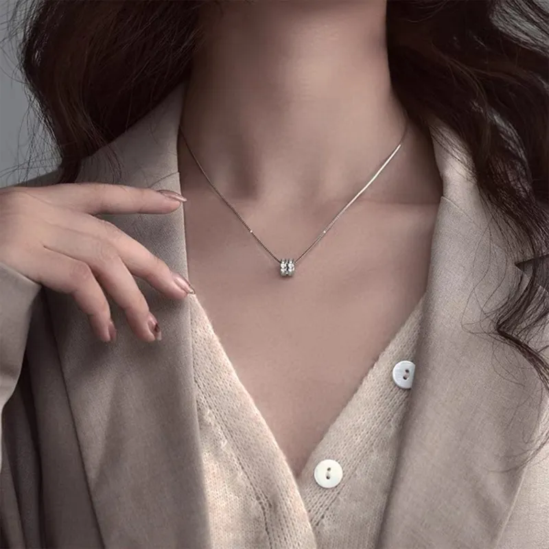Kowloonko Alloy Necklaces Women's-6