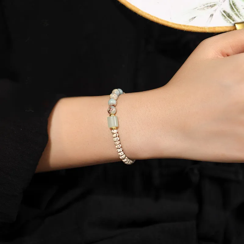 Kowloonko Star Moon Bodhi Seeds Bracelets Unisex-4