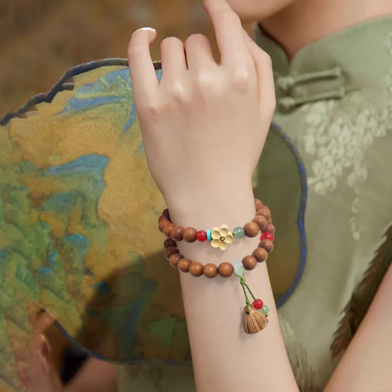 Kowloonko Barbie Sandalwood Bracelets Unisex-4