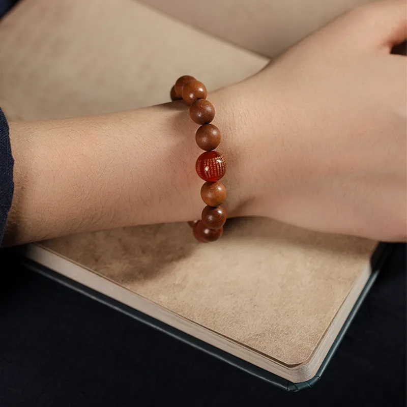 Kowloonko Barbie Sandalwood Bracelets Unisex-13