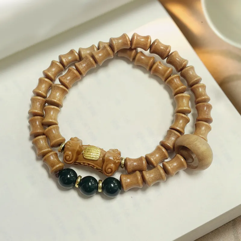 Kowloonko Sandalwood Bracelets Unisex-1