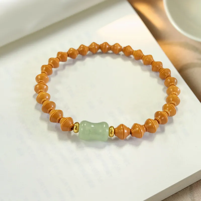Kowloonko Olive Pit Bracelets Unisex-2