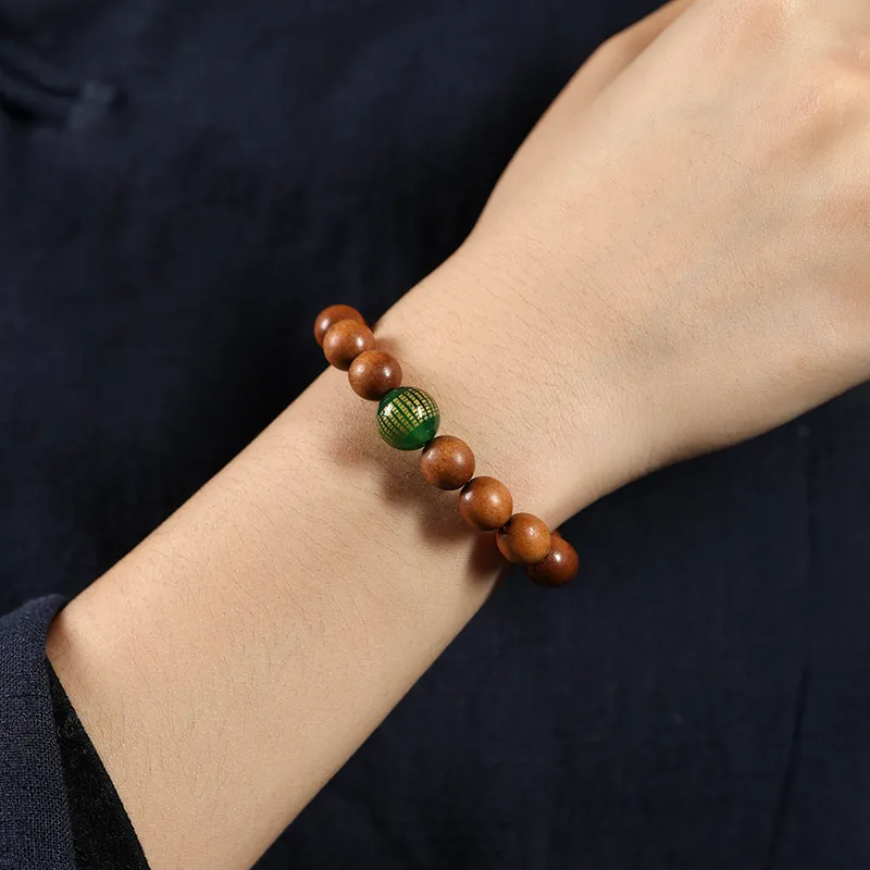 Kowloonko Barbie Sandalwood Bracelets Unisex-9