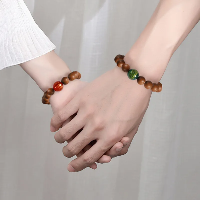 Kowloonko Barbie Sandalwood Bracelets Unisex-17