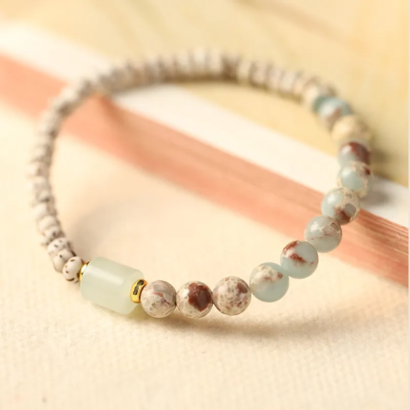 Kowloonko Star Moon Bodhi Seeds Bracelets Unisex-3